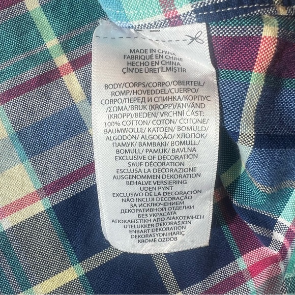 Ralph Lauren men’s slim fit 100% cotton short sleeve button down. Size M. - Picture 6 of 7